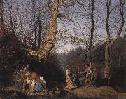 Ferdinand Georg Waldmuller Early Spring in the Vienna Woods china oil painting reproduction